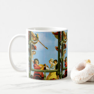 Gerrit Van Honthorst Musical Group Balcony Art Kaffemugg
