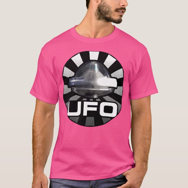 Gerry Andersson Ufo - Alien Spacecraft T Shirt (Framsida)
