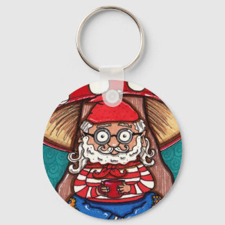 Gerry Garcia Gnome Keychain Nyckelring