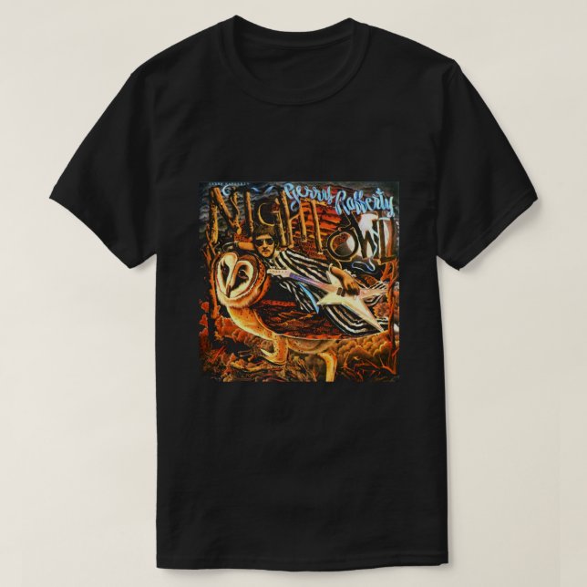 Gerry Rafferty Night Uggla Classic T-Shirt (Design framsida)