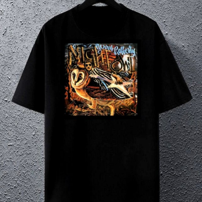 Gerry Rafferty - Night Uggla T Shirt (Skapare uppladdad)