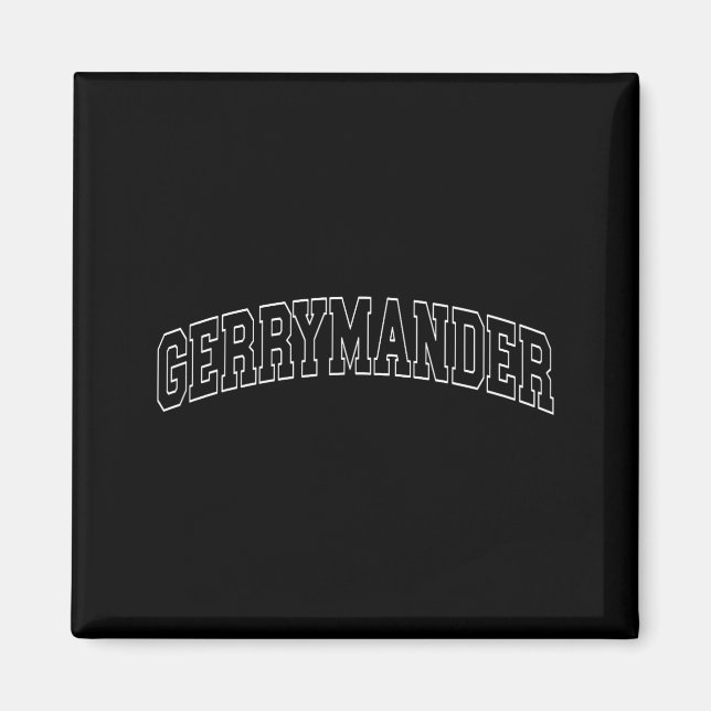 Gerrymander Varsity University College Campus Alum Magnet (Framsidan)
