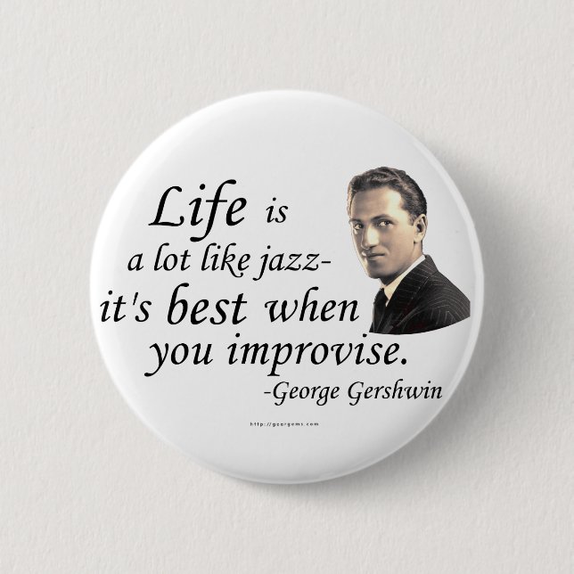 Gershwin på Life Knapp (Framsida)