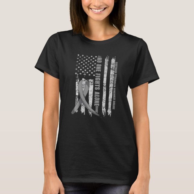 Gerstmann Straussler Scheinker Disease USA T Shirt (Framsida)