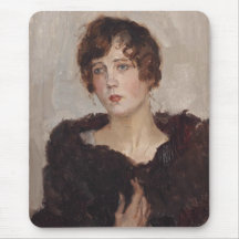 Gertie in a Päls Jackar (av Isaac Israels)