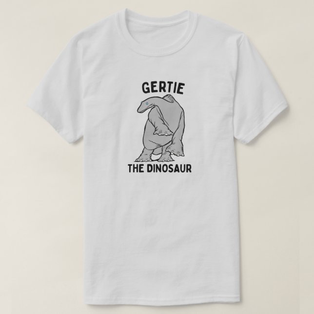"Gertie the Dinosaur" Shirt T (Design framsida)