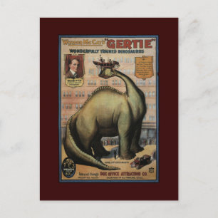 Gertie The Dinosaur Vykort