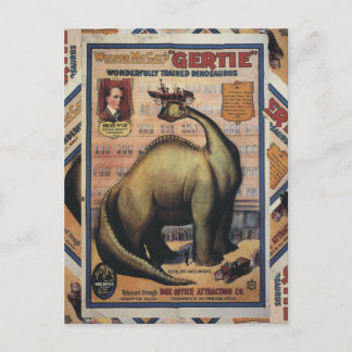 Gertie The Dinosaur Vykort