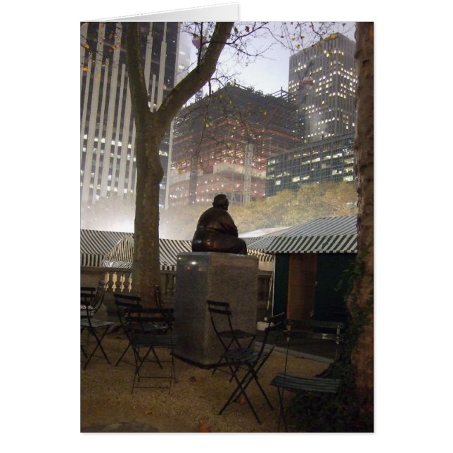 Gertrude Stein 5x7 Hälsningskort (Framsidan)