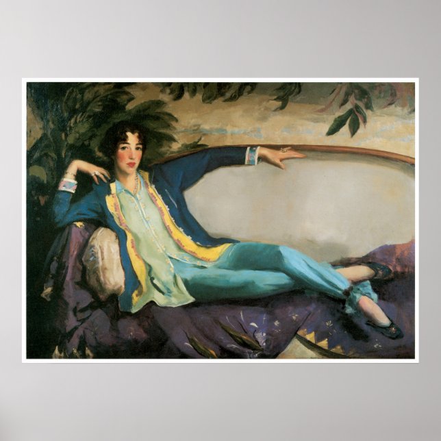 Gertrude Vanderbilt Whitney, Robert Henri Poster (Framsidan)