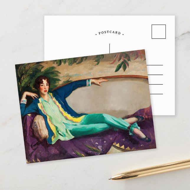 Gertrude Vanderbilt Whitney | Robert Henri Vykort (Skapare uppladdad)