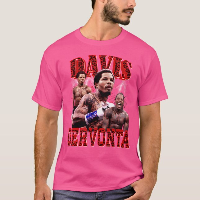 Gervonta Davis Vintage T Shirt (Framsida)