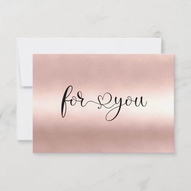 GESCHÄFTSGESCHENKZERTIFIKAT | for you (Framsida)