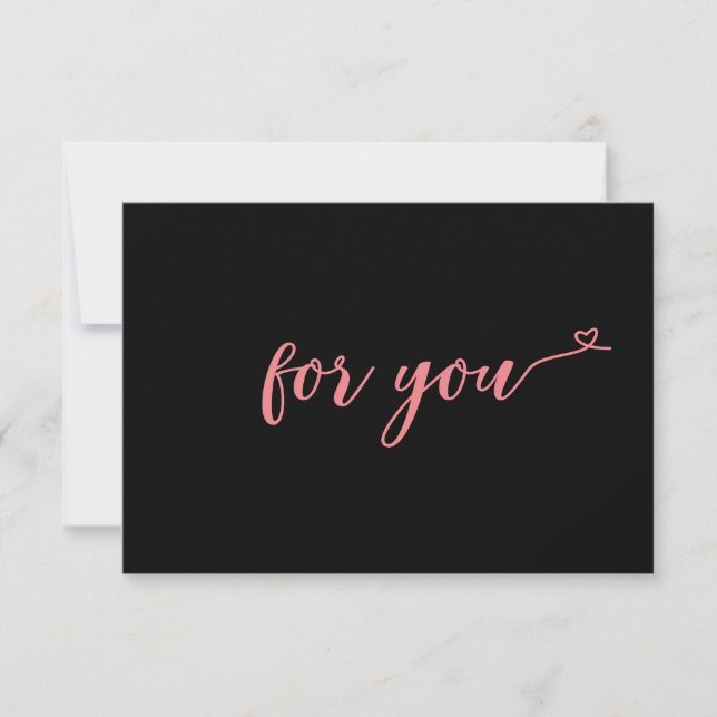 GESCHÄFTSGESCHENKZERTIFIKAT | for you (Framsida)