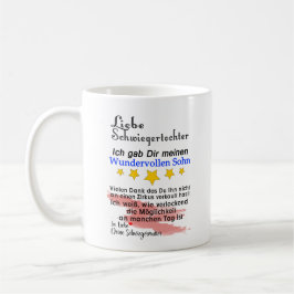 Geschenk an die Schwiegertochter Kaffemugg