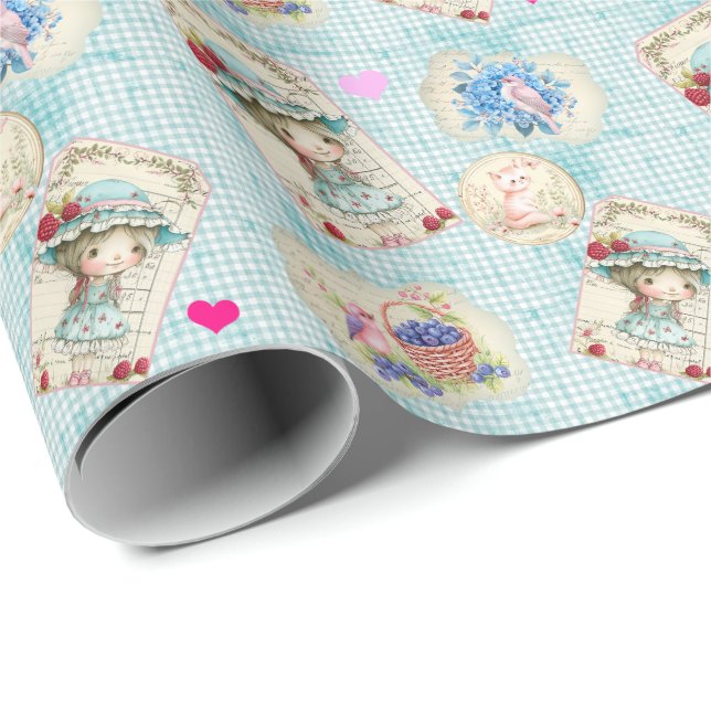 Geschenkpapier Presentpapper (Rullad Hörn)