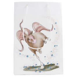 Geschenktüte mit Pferdemotiv, Geschenkverpackung