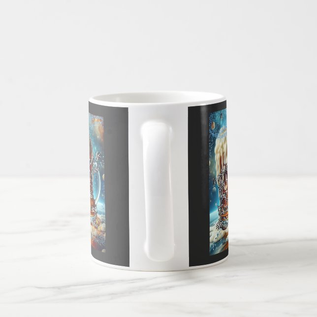 Geselliges Bier  Kaffemugg (Handtag)