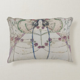 Gessopanel av Margaret MacDonald Mackintosh Prydnadskudde