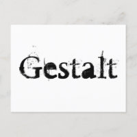 Gestalt vykort