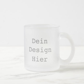 Gestalte deine eigene 296ml Tasse aus Milchglas Frostad Glasmugg