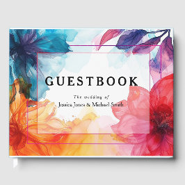 Gestbook Anemone Dreamscape Bröllop Gästböcker