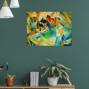 Gestel painting, Mallorca Harbour, Poster