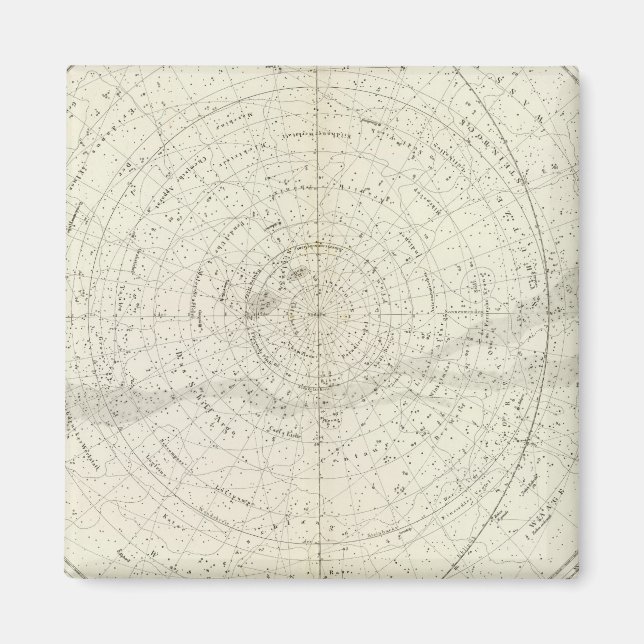 Gestirnte Himmel Sud Magnet (Framsidan)