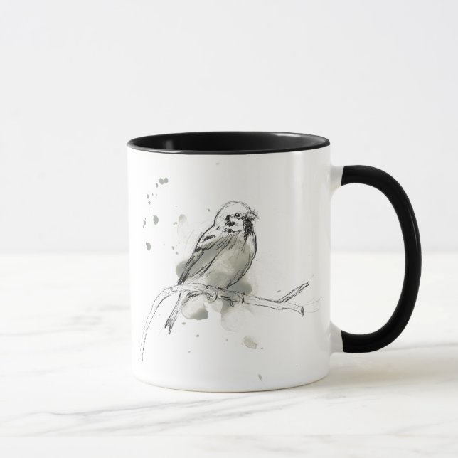 Gestural Bird Study Mugg (Höger)