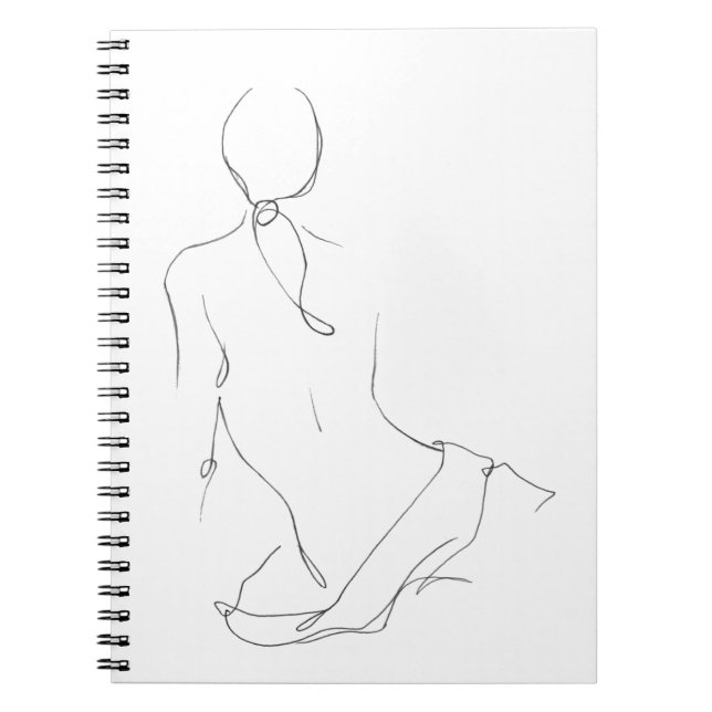 Gestural kontur anteckningsbok (Framsidan)