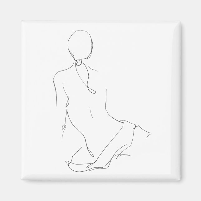 Gestural kontur magnet (Framsidan)