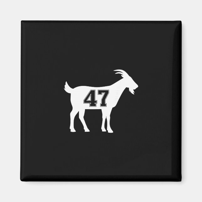 Get 47 Trump Nummer 47 President Trump Get 47 Tr Magnet (Framsidan)