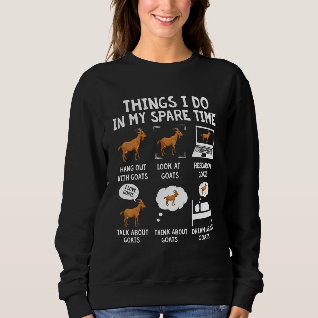 Get 6 saker jag gör på min fritid Get Get T Shirt (Framsida)