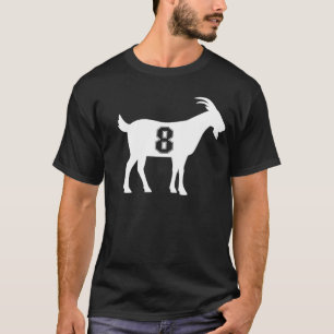 Get 8 G.O.A.T. Nummer Åtta Get T Shirt