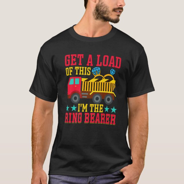 Get A Load Of This I'm The Ring Bearer T Shirt (Framsida)