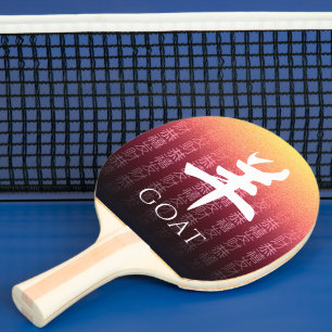Get Bokstav Red Guld Kinesisk Zodiak Lunar Symbol Pingisracket