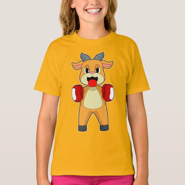 Get Boxer Boxningshandskor Boxning T Shirt (Framsida)