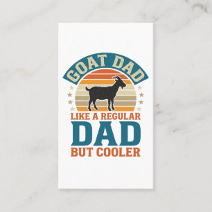 Get Dad Liksom En Vanlig Pappa Men Coolare Vintage Visitkort