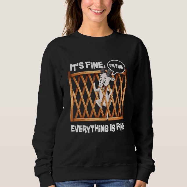Get Det Är Bra Jag Mår Bra Allting Är Bra Jordbruk T Shirt (Framsida)