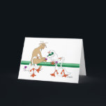 Get, Gäss & Vin Kort<br><div class="desc">De här killarna gör ett underbart vykort. Du kan köpa det tomt eller lägga till en hälsning inuti.
Geten och gässna är helt enkelt för roliga.</div>