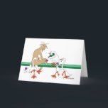 Get, Gäss & Vin Kort<br><div class="desc">De här killarna gör ett underbart vykort. Du kan köpa det tomt eller lägga till en hälsning inuti.
Geten och gässna är helt enkelt för roliga.</div>