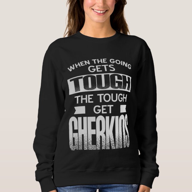 Get gherkins t shirt (Framsida)