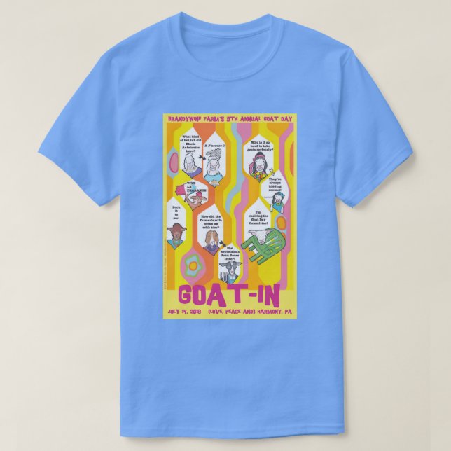 Get-I den Carolina blåttT-tröja T Shirt (Design framsida)