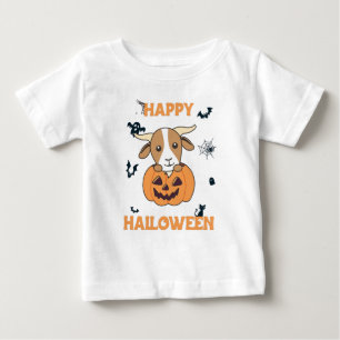 get i pumpkin Cute Goats Happy halloween T Shirt