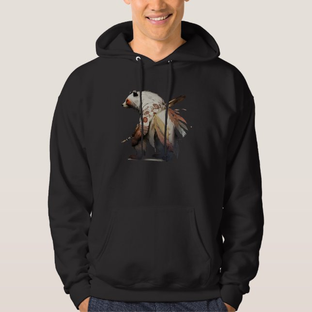 Get in Touch with Your Inner Bear with Our Hoodie (Framsida)