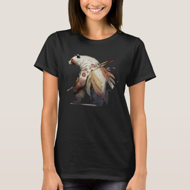 Get in Touch with Your Inner Bear with Our T Shirt (Framsida)