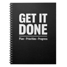 Get It Done Productivity Journal Anteckningsbok