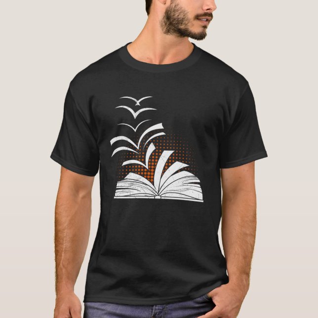 Get Lit Book  Reading fans Books Bookworm T Shirt (Framsida)