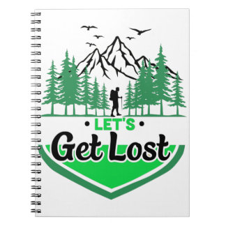 get lost anteckningsbok
