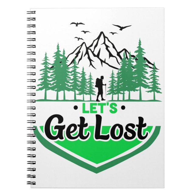 get lost anteckningsbok (Framsidan)
